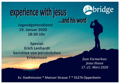 Jugendgottesdienst am 19. Januar 2020 in Oppenheim