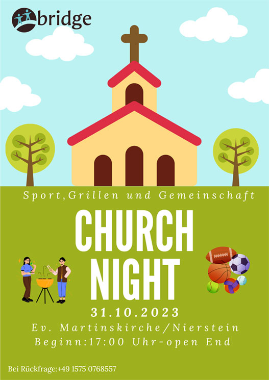 Churchnight in Nierstein am 31. Oktober 2023