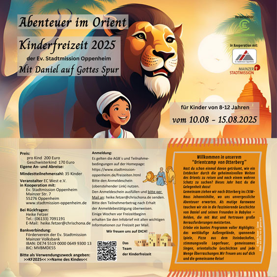 Kinderfreizeit in Otterberg 2025