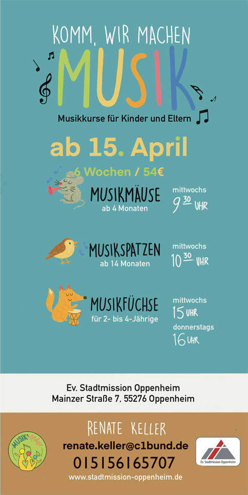 Musikatelier Termine 2026