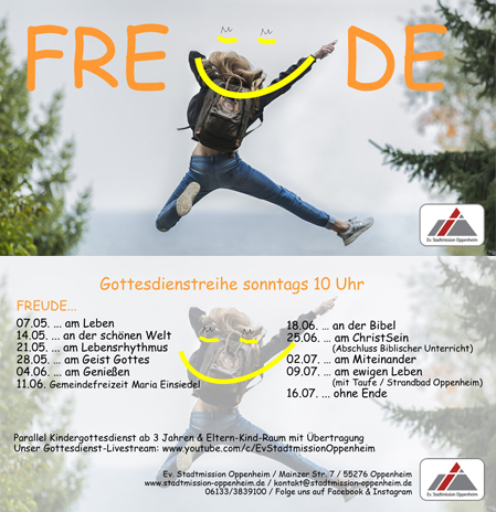 Gottesdienste in der Ev. Stadtmission Oppenheim