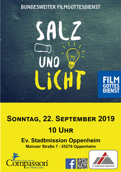 Salz und Licht :::: Compassion Filmgottesdienst am 22. September 2019