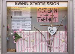Schaukasten Ev. Stadtmisison Oppenheim